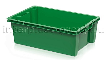 Ящик универсальный для овощей, фруктов и хлеба сплошной зеленый в Невинномысске Ящик универсальный для овощей, фруктов и хлеба сплошной зеленый в Невинномысске
