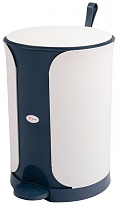 Контейнер для мусора Sтилъ с педалью 11 л синий 11 синий в Невинномысске