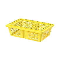Ящик продуктовый универсальный желтый в Невинномысске