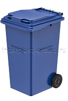 Контейнер для мусора 240 л синий 240 синий в Невинномысске Контейнер для мусора 240 л синий 240 синий в Невинномысске