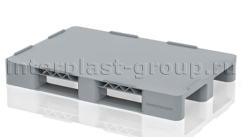 Поддон пластиковый сплошной на трех полозьях в Невинномысске