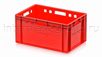 Ящик для мяса и колбасных изделий Е-3 красный в Невинномысске