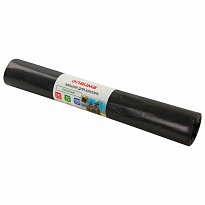 Мешки для мусора 240 л, черные, в рулоне 10 шт., ПВД 50 мкм, 1400х900 мм, LAIMA, 605337 в Невинномысске