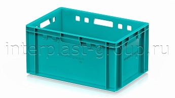 Ящик для мяса и колбасных изделий Е-3 бирюзовый в Невинномысске