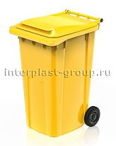 Контейнер для мусора 240 л желтый облегченный 240 желтый в Невинномысске Контейнер для мусора 240 л желтый облегченный 240 желтый в Невинномысске
