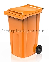 Контейнер для мусора 240 л оранжевый облегченный 240 оранжевый в Невинномысске