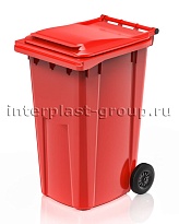 Контейнер для мусора 240 л красный облегченный 240 красный в Невинномысске Контейнер для мусора 240 л красный облегченный 240 красный в Невинномысске