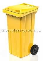 Мусорный контейнер 120 л желтый 120 желтый в Невинномысске Мусорный контейнер 120 л желтый 120 желтый в Невинномысске