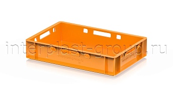 Ящик для мяса и колбасных изделий Е-1 оранжевый в Невинномысске
