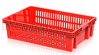 Ящик для овощей, фруктов и хлеба Евролоток морковный в Невинномысске