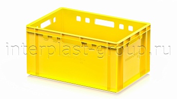 Ящик для мяса и колбасных изделий Е-3 желтый в Невинномысске